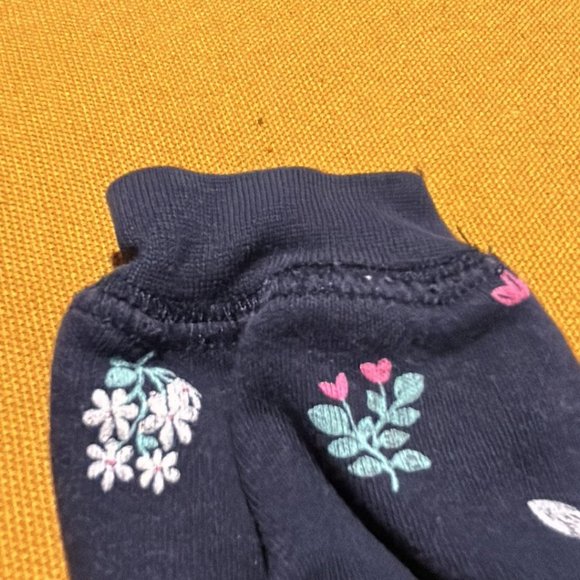 Blue Bunny and Flowers Pyjama - Picture 2 of 3